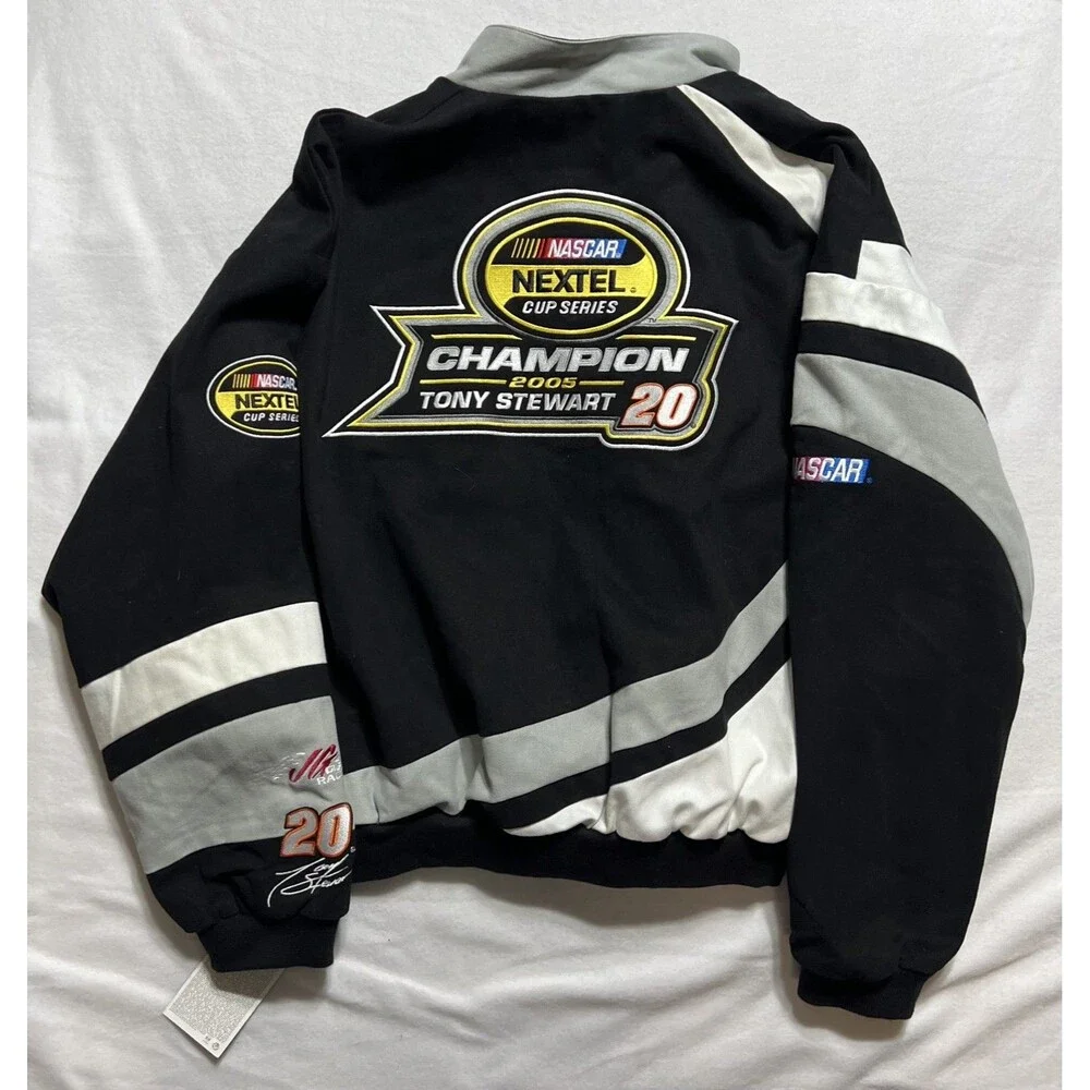 Chase Authentics Size XXL 2005 Tony Stewart 20 NASCAR Racing Jacket 100% Cotton